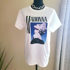 🔥MADONNA TRUE BLUE Queen of Pop Unisex T-shirt Size Small